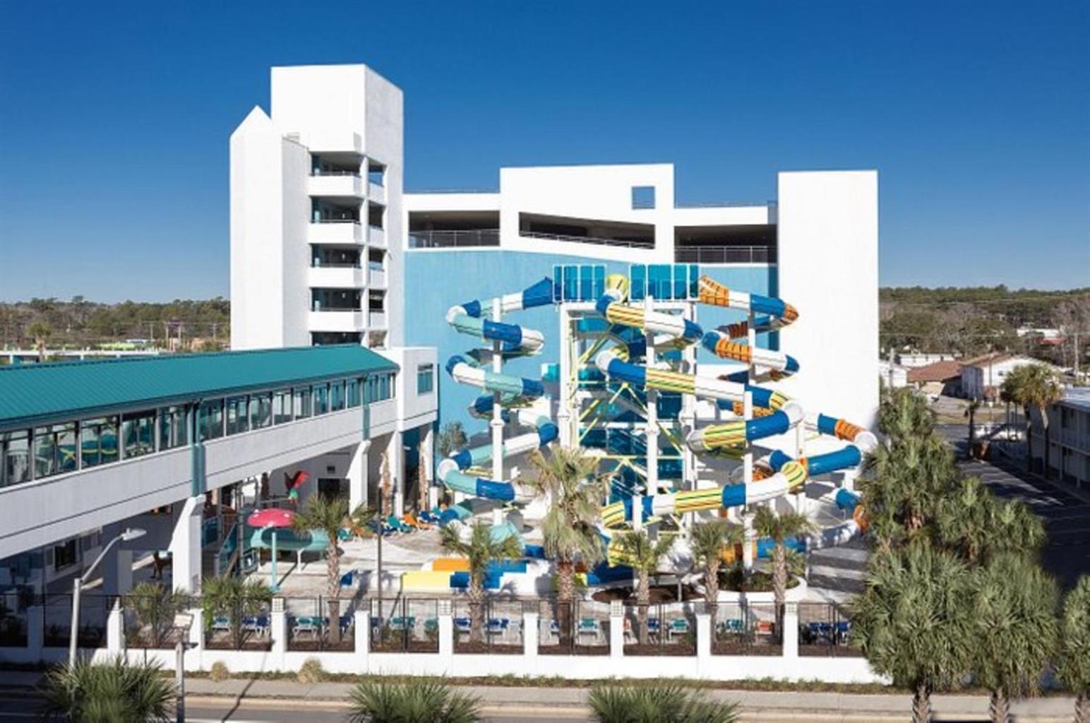 Remodeled Condo, Waterpark View At Landmark Resort شاطئ ميرتل المظهر الخارجي الصورة